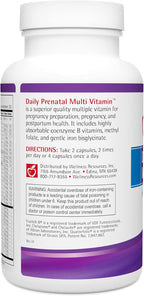 Wellness Resources Multivitamínico Prenatal Diario - 120 Cápsulas