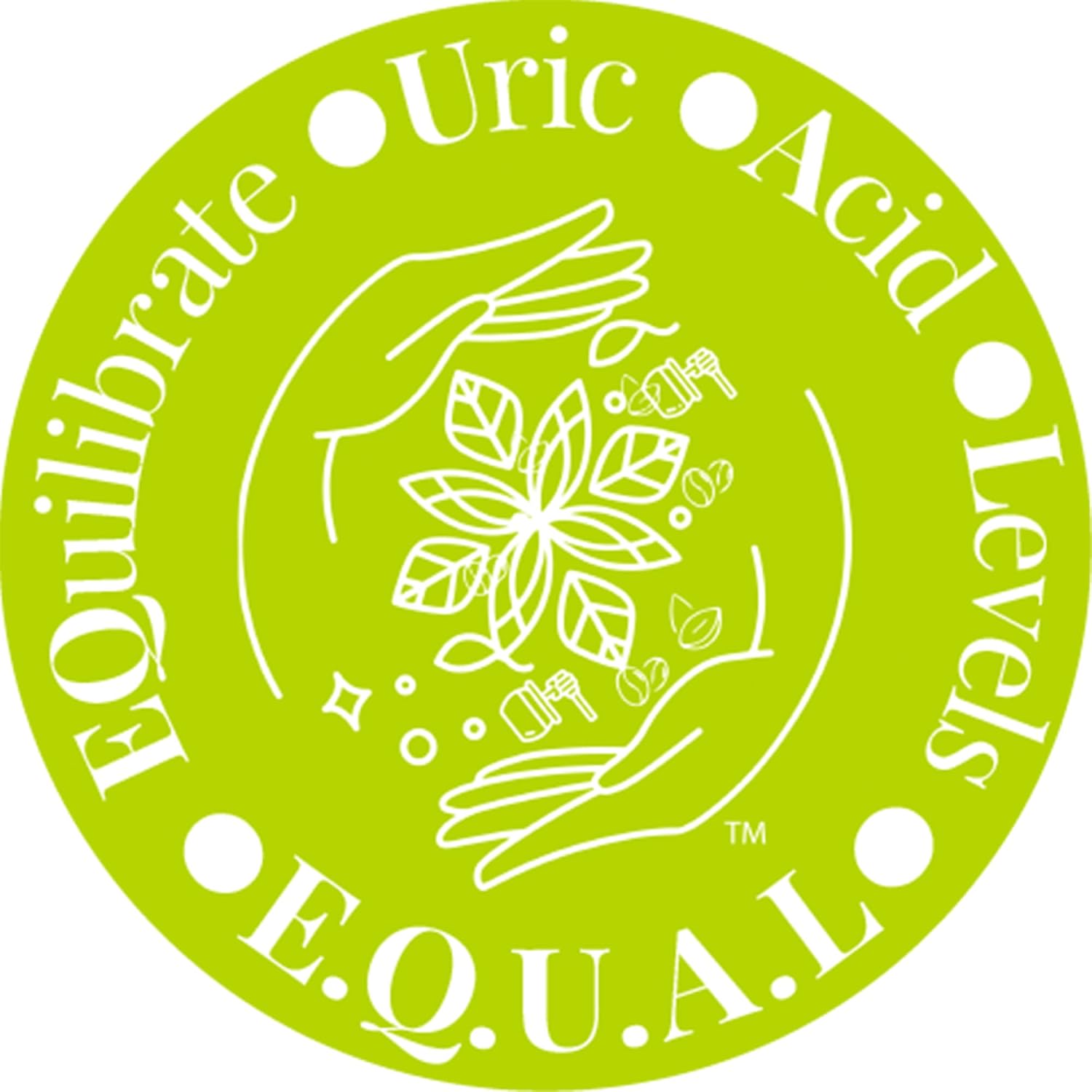 EQUAL Soporte para Ácido Úrico | Vitamina C, Quercetina, Luteolina, Cereza Ácida, Semilla de Apio (90 Cápsulas)