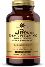 Solgar Ester-C Plus 500 mg Vitamina C con Bioflavonoides Cítricos - 90 Cápsulas