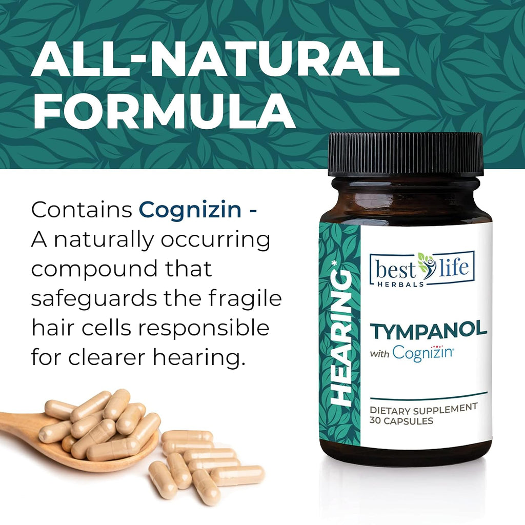 Tympanol - Complemento para la Audición con Cognizin - 30 Cápsulas
