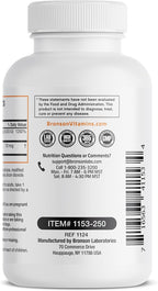 Bronson Vitamina D3 y K2 MK-7 Extra Fuerte 10000 UI + 120 mcg, 250 Cápsulas