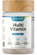 Snap Supplements Multivitamínico para Hombres – Vitaminas y Minerales Esenciales, 60 Cápsulas