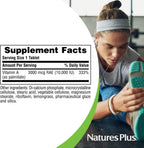 NaturesPlus Vitamina A 10.000 UI – 90 Comprimidos Hidrodispersables