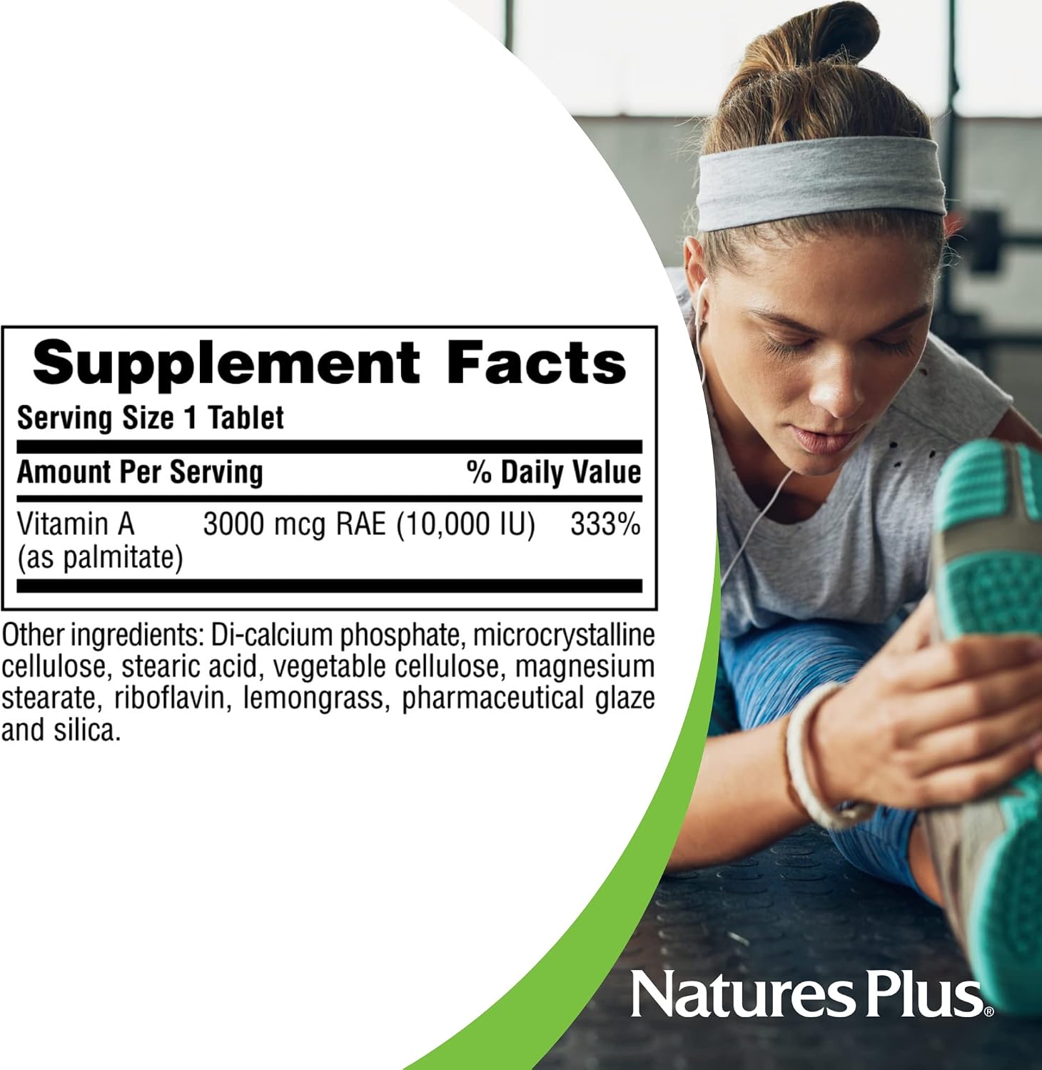 NaturesPlus Vitamina A 10.000 UI – 90 Comprimidos Hidrodispersables