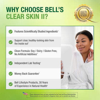 Bell Clear Skin - Suplemento avanzado para – Zarzaparrilla (Smilax officinalis): Utilizada en la medicina – Image 5