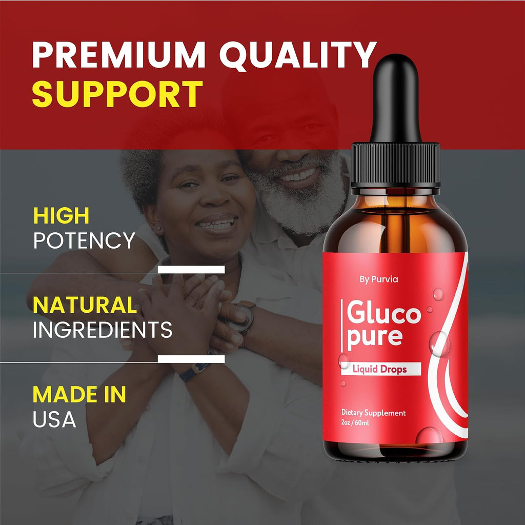 Gluco Pure Gotas Líquidas – Fórmula Avanzada para el Bienestar General
