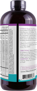 Multivitamínico y Minerales Líquido para Niños - Life Solutions (946 ml)