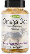Aceite de Pescado para Perros Omega 3 – Apoya Piel, Articulaciones y Corazón – 120 Cápsulas Blandas Masticables