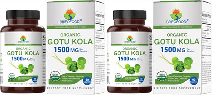 Gotu Kola Orgánico 1500mg, 90 Comprimidos Vegetarianos – Image 7