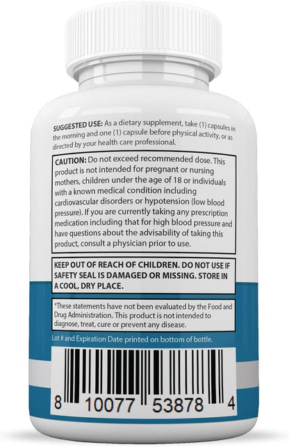 (Pack de 3) Glucotrust Advanced Formula 688mg Suplemento en Cápsulas, 180 Cápsulas