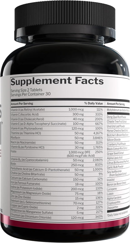 Rule 1 Proteins Women's Multi - – La vitamina D contribuye al mantenimiento de los huesos en condiciones normales. – Image 2