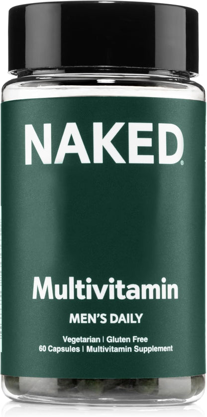 NAKED Men's Multi – Multivitamínico Diario – Apoyo al sistema inmunitario: La vitamina C y el zinc contribuyen al – Image 1