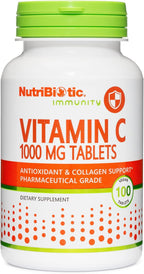 NutriBiotic Vitamina C 1000 mg, 100 comprimidos
