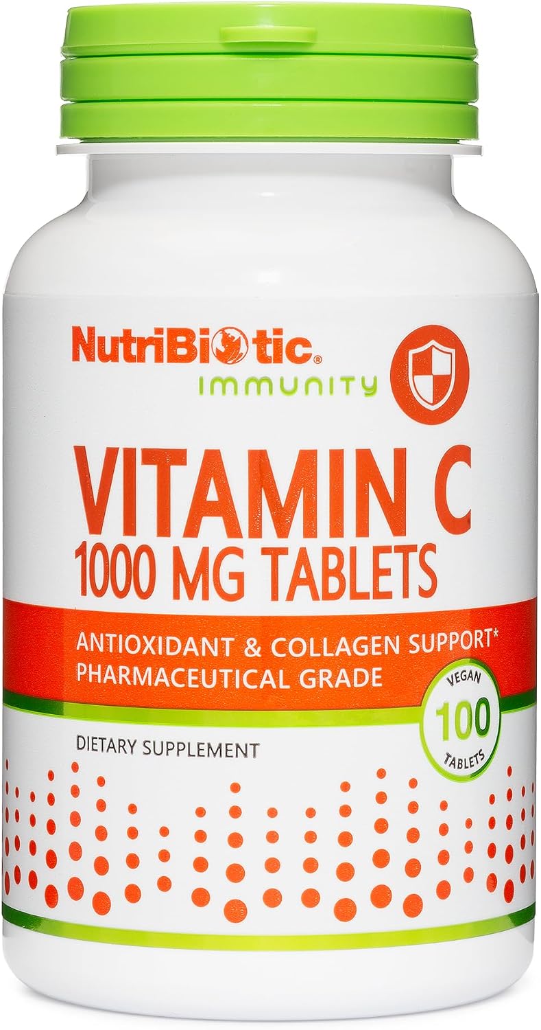NutriBiotic Vitamina C 1000 mg, 100 comprimidos