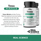 Tinnex Miracle - Complemento Alimenticio para el Apoyo Auditivo con Vitaminas B, C, K y Óxido Nítrico