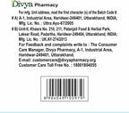 Patanjali Divya Lipidom 60 Comprimidos
