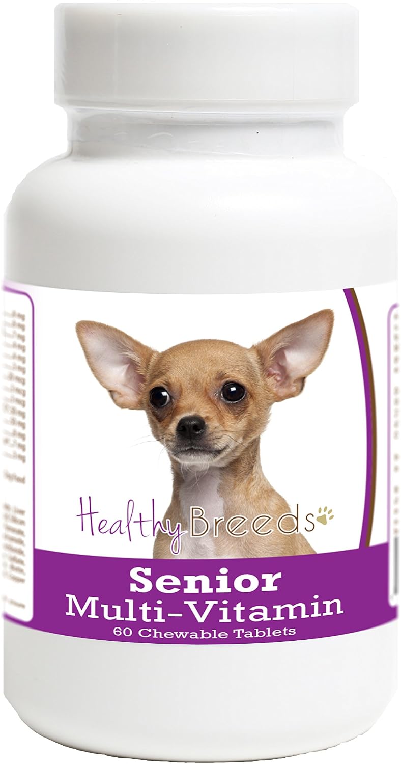 Healthy Breeds Chihuahua Senior Dog Multivitamin Tablets 60 Count - görsel 1