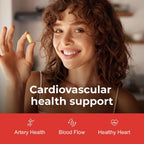 Intra Lifestyles CardioLife Supplement - Apoyo Cardíaco Herbal con Vitamina K2 (MK7), Ácido Fólico, Remolacha, Cayena y Más – 60 Cápsulas
