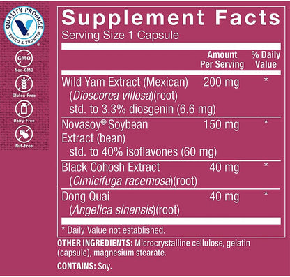 The Vitamin Shoppe Phytoestrogen Complex (60 Cápsulas) – Image 2