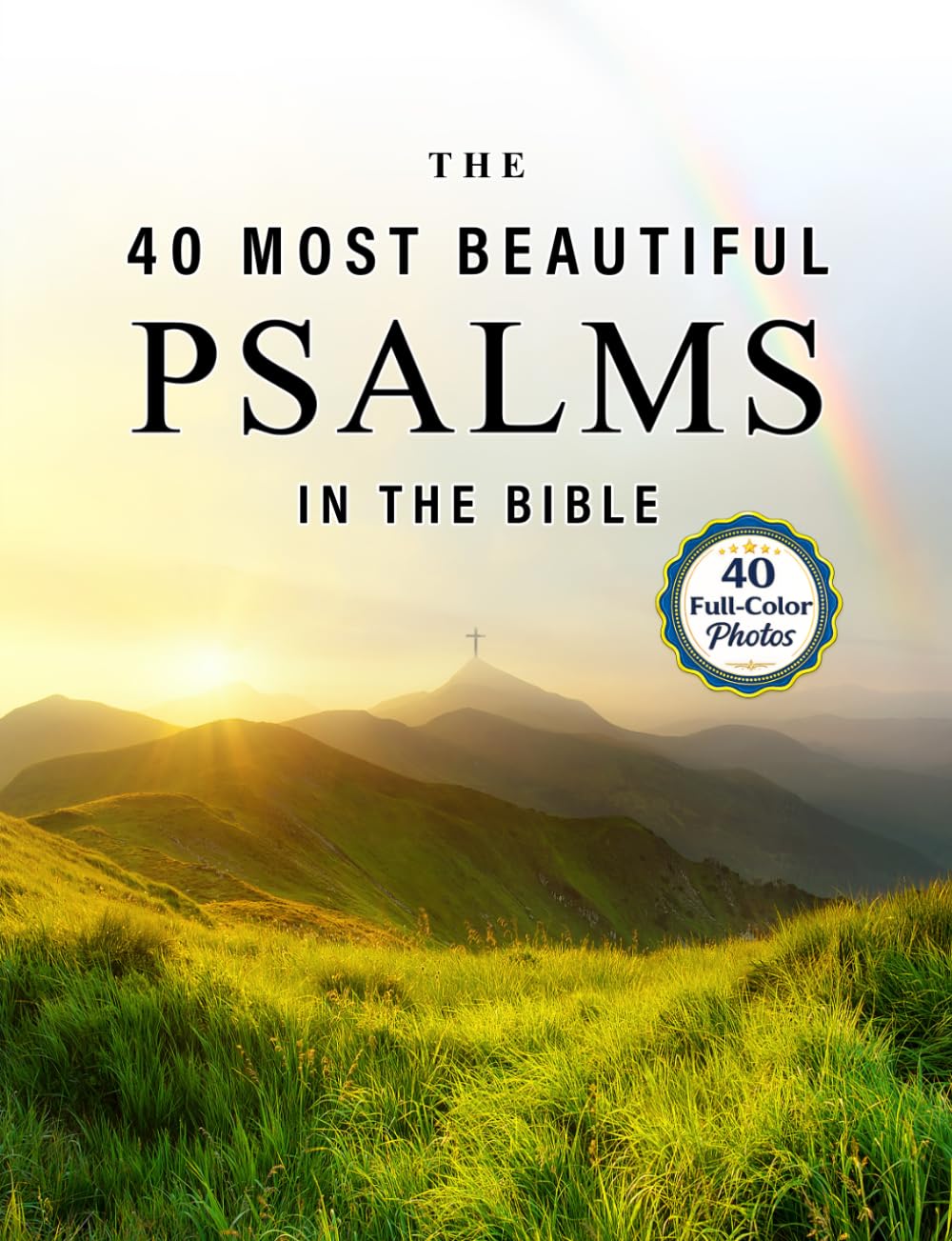 Los 40 Salmos Más Hermosos de la Biblia: Un libro ilustrado a todo color para personas mayores con Alzheimer o demencia (Vibrant Wonders Picture Books)