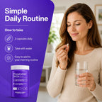 WONDER FAMILY Fosfatidilserina 600 mg con L-Carnosina 500 mg + B6, B12 y Ácido Fólico - Complejo de PS de Lecitina de Girasol sin Soja - 60 Cápsulas