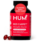 HUM Red Carpet Vitaminas para Piel y Cabello con Vitamina E y Aceite de Semilla de Grosella Negra