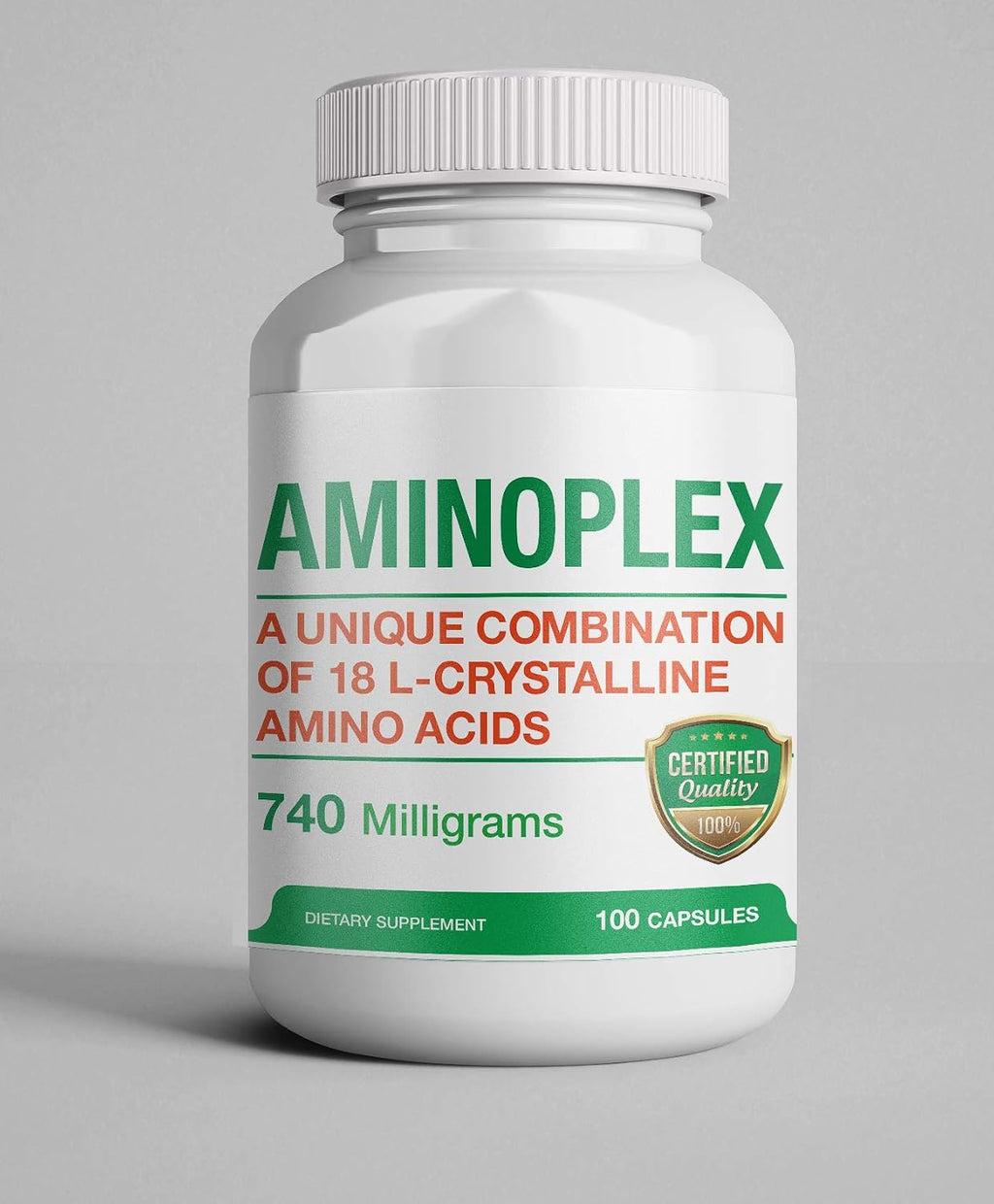 AMINOPLEX 740mg, 100 Cápsulas