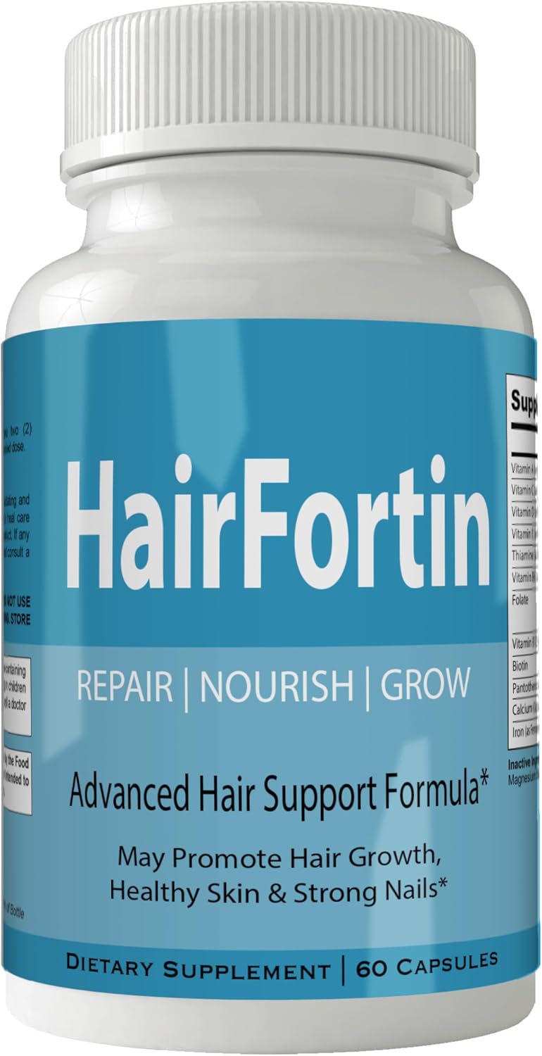 Hairfortin Biotina - Suplemento de Biotina (60 Cápsulas)