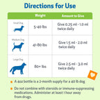 Pet Wellbeing Life Gold para Perros - Apoyo a la Desintoxicación y Salud Inmunológica con Astrágalo y Acedera - Fórmula Líquida de 118 ml