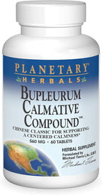 Planetary Herbals Bupleurum Calmative Compound – 60 Comprimidos