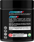 DEDICAD NAD+ Suplemento con Resveratrol, Quercetina, Berberina, Fisetina, TMG y Semilla de Uva - 60 Cápsulas