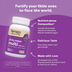 Renzo's Picky Eater Kids Multivitamin con Hierro - 60 comprimidos disolubles sabor manzana verde