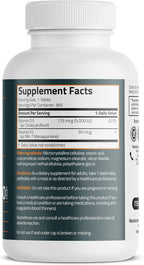 Bronson Vitamina K2 D3 (MK7) - 360 Comprimidos, D3 5000 UI (125 mcg) y K2 MK-7 90 mcg