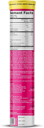PLIX Glowy Skin 500mg Glutatión con Ácido Hialurónico, Vitamina C, E y Bayas | 30 Comprimidos Efervescentes, Sabor Fresa