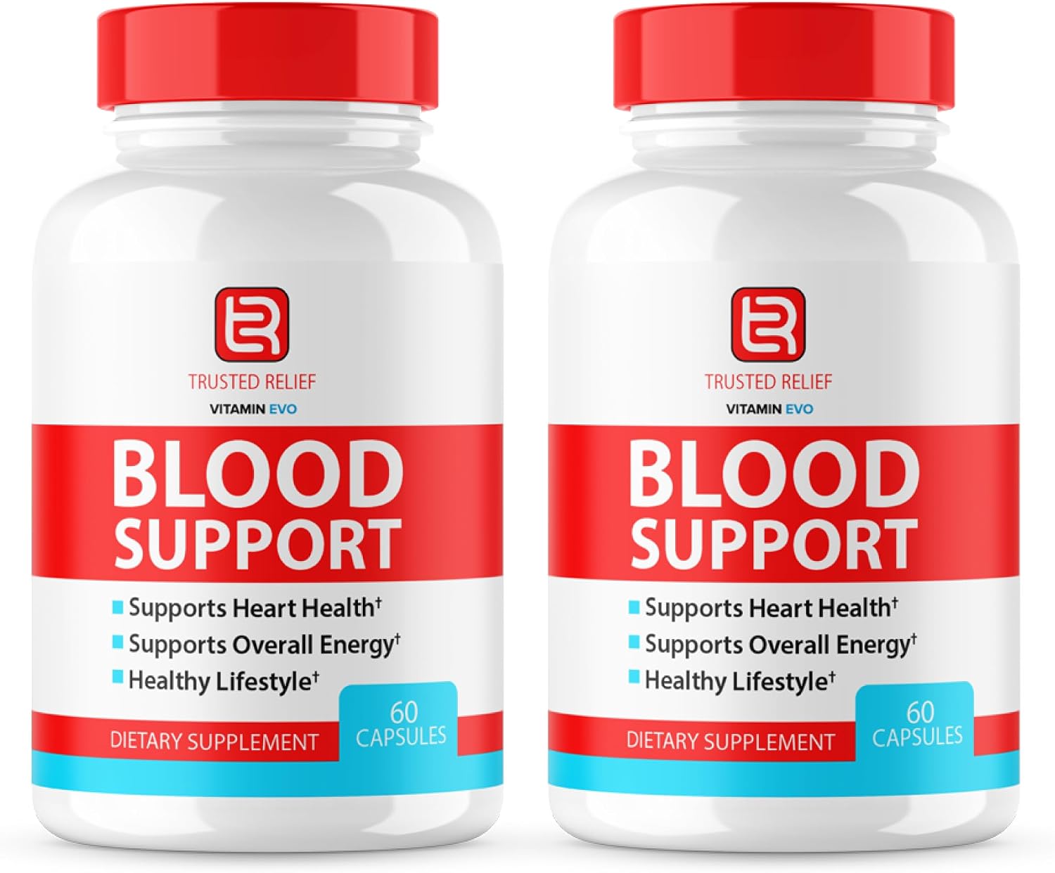 Trusted Relief Blood Support Cápsulas (2 Paquetes, 120 Cápsulas)