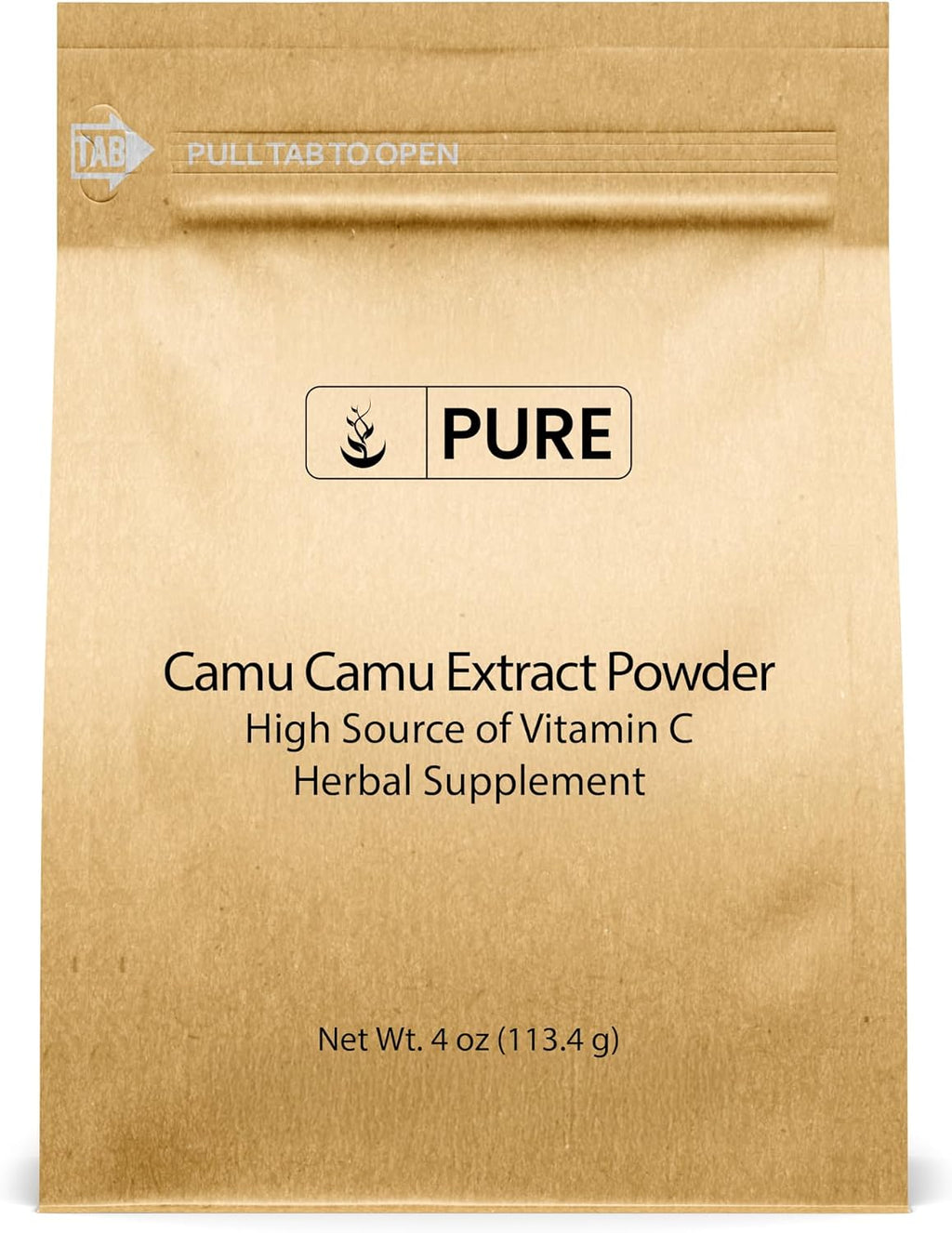 PURE ORIGINAL INGREDIENTS Camu Camu en Polvo, Fuente de Vitamina C, Superalimento Brasileño (113 g)