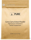 PURE ORIGINAL INGREDIENTS Camu Camu en Polvo, Fuente de Vitamina C, Superalimento Brasileño (113 g)