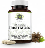 Cápsulas de Musgo Marino (Irish Sea Moss) - 450mg por dosis - Suplemento Vegano - Hale Ola