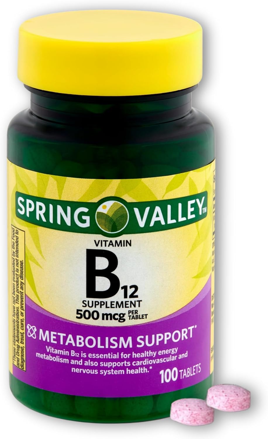 Vitamina B12 500 mcg - 100 Comprimidos
