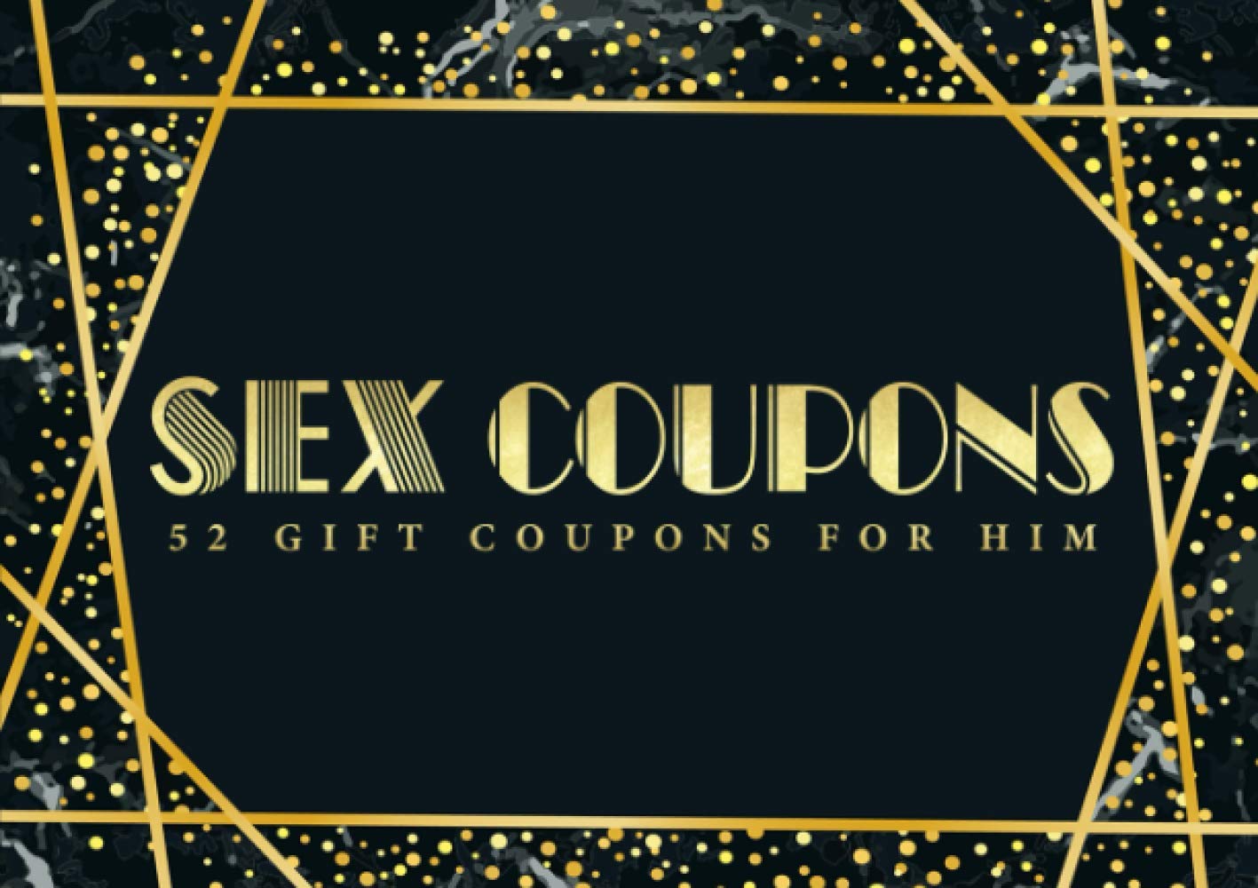 Sex Coupons - 52 Gift Coupons for Him
