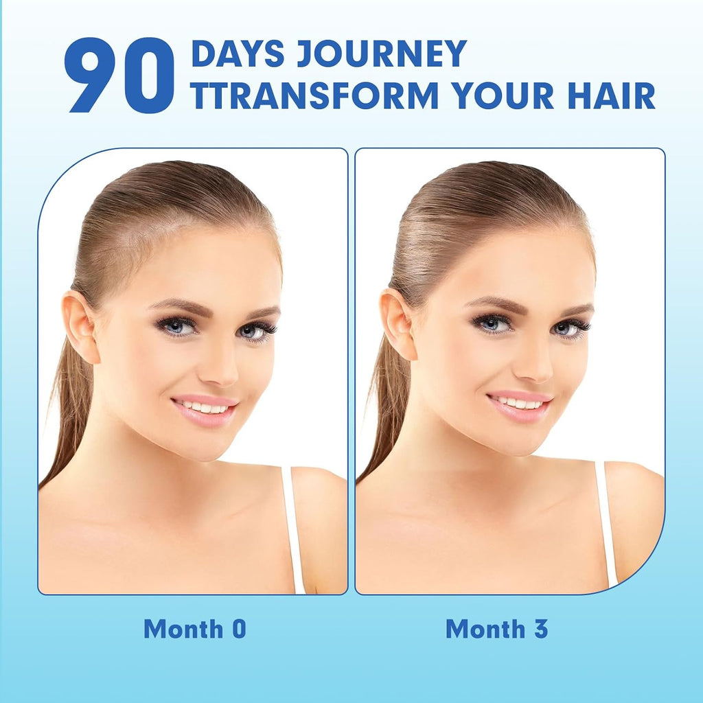 Vitaminas para la caída del cabello postparto, Gominolas veganas con biotina, colágeno y folato, 60 gominolas