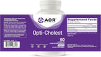 AOR Opti-Cholest Extracto de Bergamota 1000 mg – 60 Cápsulas Veganas – 30 Días