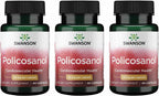 Swanson Policosanol - Complemento para la Salud Cardiovascular (60 cápsulas, 20 mg cada una, 3 paquetes)