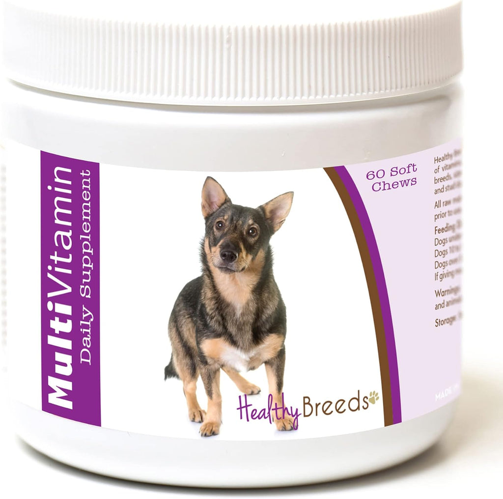 Healthy Breeds Swedish Vallhund Multivitamínico Masticables Blandos 60 Unidades