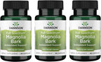 Swanson Corteza de Magnolia - Suplemento Herbal, 400mg (180 Cápsulas)