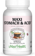 Maxi Health Stomach Soothe – Fórmula Digestiva con Olmo Resbaladizo, 120 Cápsulas