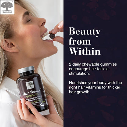 NEW NORDIC Hair Volume Gominolas de Biotina – El metabolismo energético normal. – Image 4