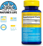 Nature's Life Vitamina D2 2000 UI - 90 Cápsulas Vegetarianas