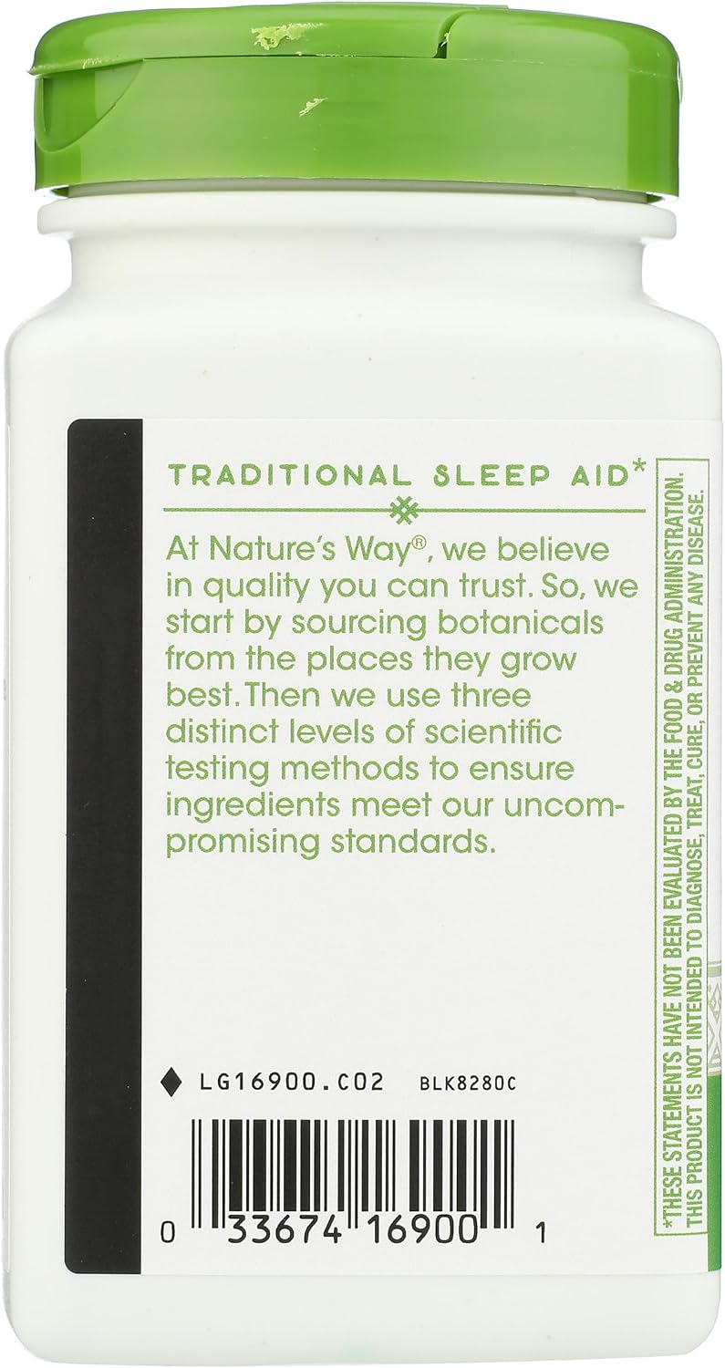 Nature's Way Escutelaria (Skullcap) - 850 mg por porción de 2 cápsulas - 100 cápsulas (50 porciones)
