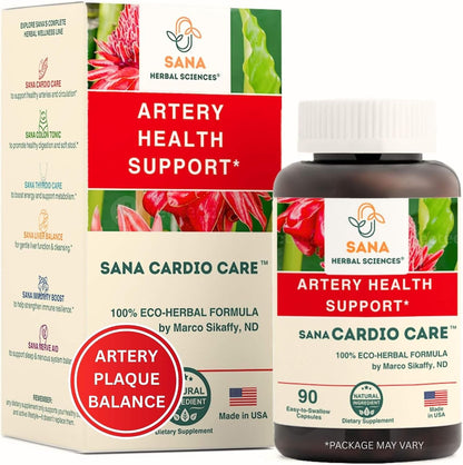 Fórmula para Eliminación de Placa Arterial | Suplemento Natural de 4 Elementos para Apoyar la Presión Arterial, el – Image 1